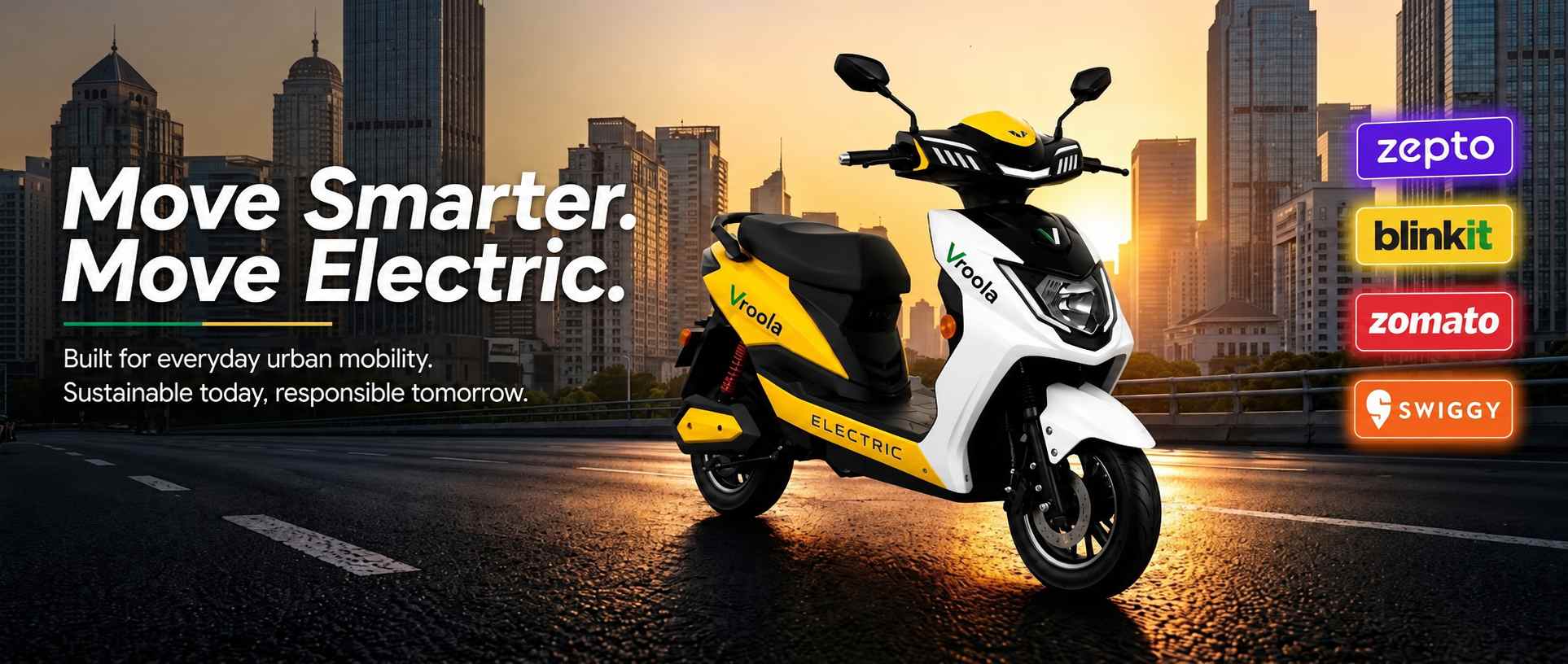 Electric scooter for smart urban mobility
